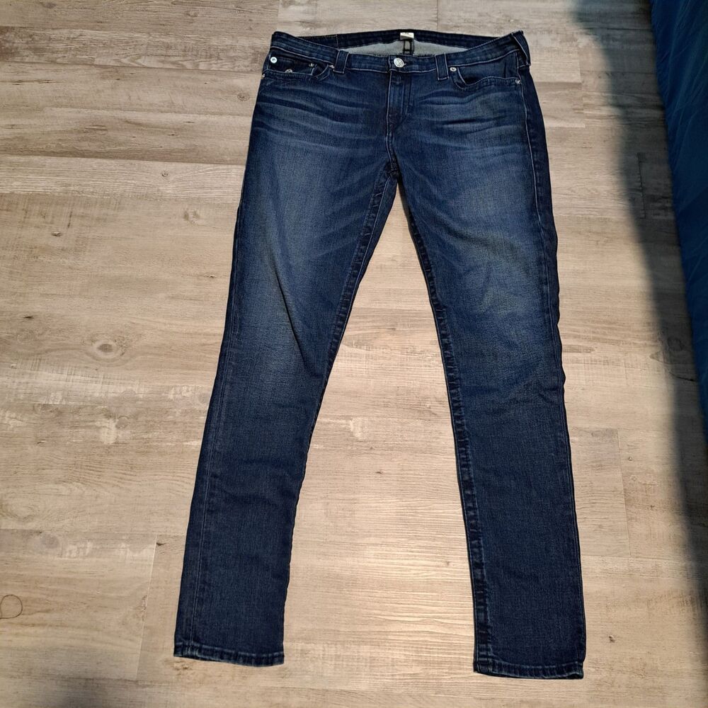 True Religion Women's Skinny Jeans - Dark Blue